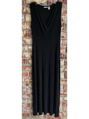 knee length dresses for ladies Navy Pleated Maxi Dress with Criss Cross Back main image 1